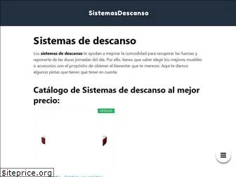 sistemasdescanso.com