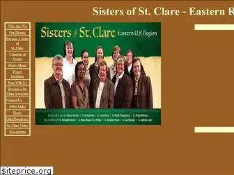 sistersofstclare.org