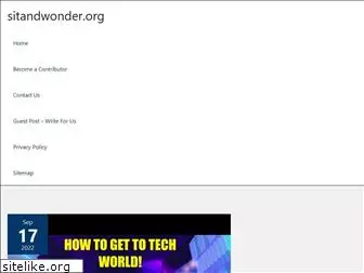 sitandwonder.org