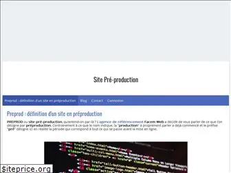 site-preprod.fr