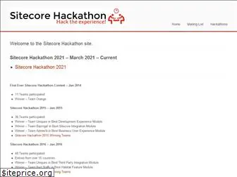 sitecorehackathon.org