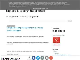 sitecoreknowledgeshare.blogspot.com