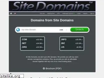sitedomains.com