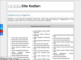 sitekodlari.com