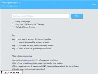 sitemapgenerator.cc