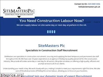 sitemasters.plc.uk