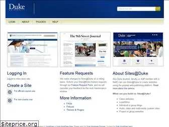 sites.duke.edu