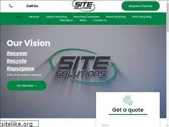 sitesolutionsrecycling.com