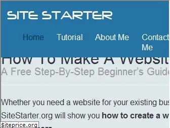 sitestarter.org