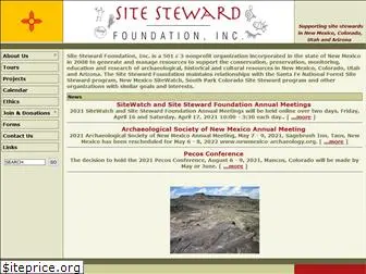 sitestewardfoundation.org