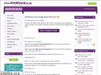 sitewizard-support.co.uk