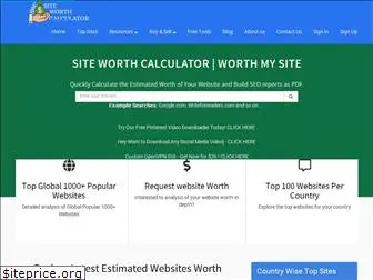 siteworthcalculators.com