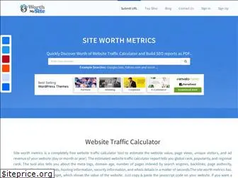 siteworthmetrics.com