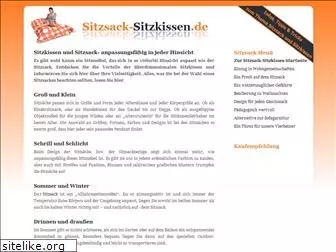 sitzsack-sitzkissen.de