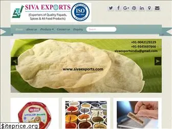 sivaexports.com