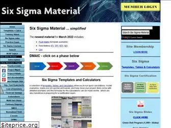 six-sigma-material.com