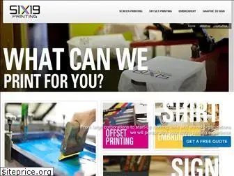 six19printing.com