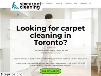 sixcarpetcleaning.com