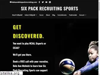sixpackrecruitingsports.com