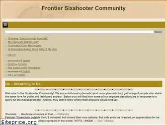 sixshootercommunity.com