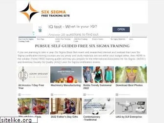 sixsigmatrainingfree.com