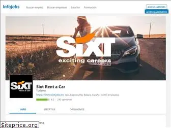 sixt.ofertas-trabajo.infojobs.net