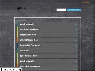 sjekk.no