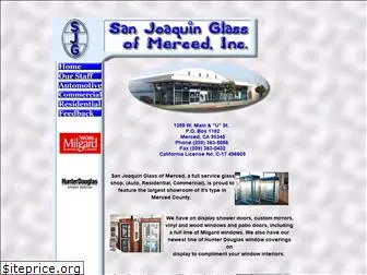 sjglassmerced.com