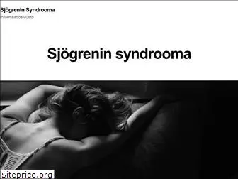 sjogreninsyndrooma.fi
