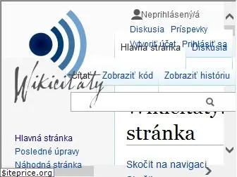 sk.wikiquote.org