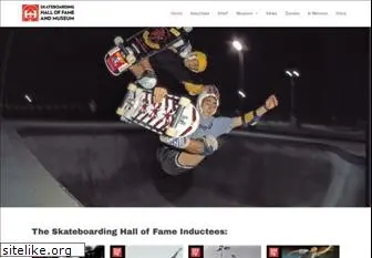 skateboardinghalloffame.org