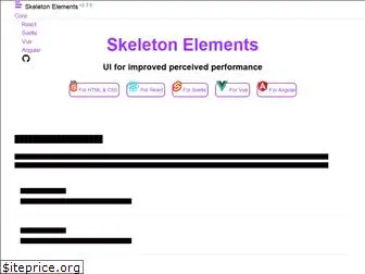 skeleton-elements.dev