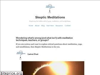 skepticmeditations.com