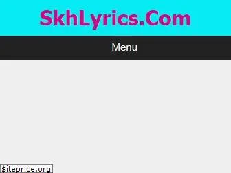 skhlyrics.com