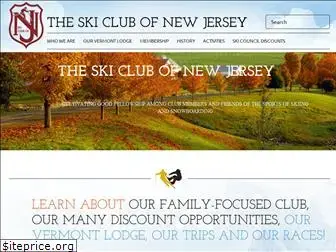skiclubnj.com
