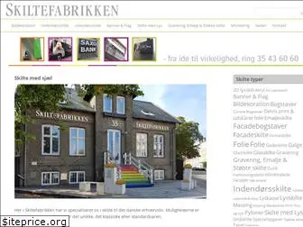 skiltefabrikken.com