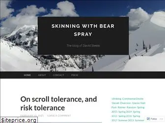 skinningwithbearspray.com