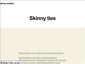 skinny-neckties.com