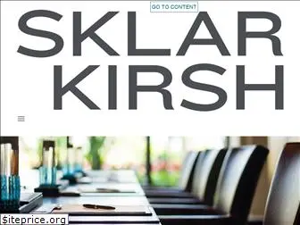 sklarkirsh.com