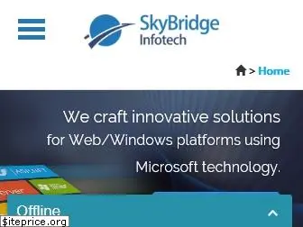 skybridgeinfotech.com