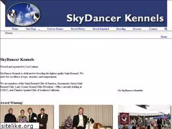 skydancersaintbernards.com