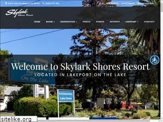 skylarkshoresresort.com