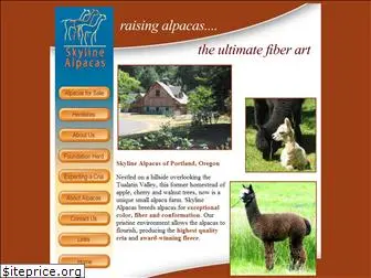 skylinealpacas.com