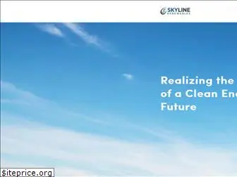 skylinerenewables.com