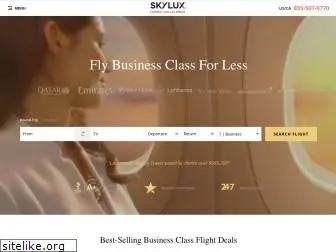 skyluxtravel.com