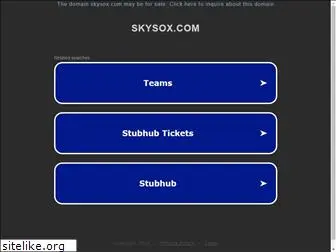 skysox.com