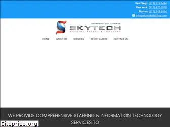 skytechstaffing.com