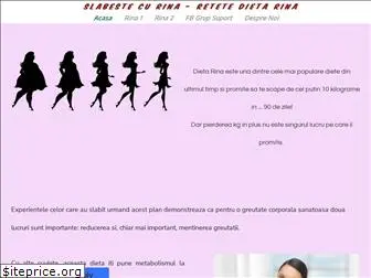 slabeste cu rina weebly regim de slabit cu oua