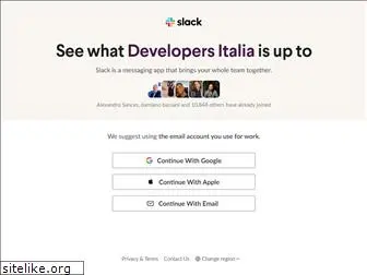 slack.developers.italia.it
