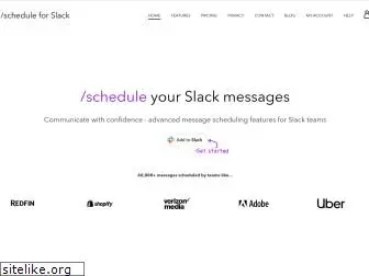 slackscheduler.com